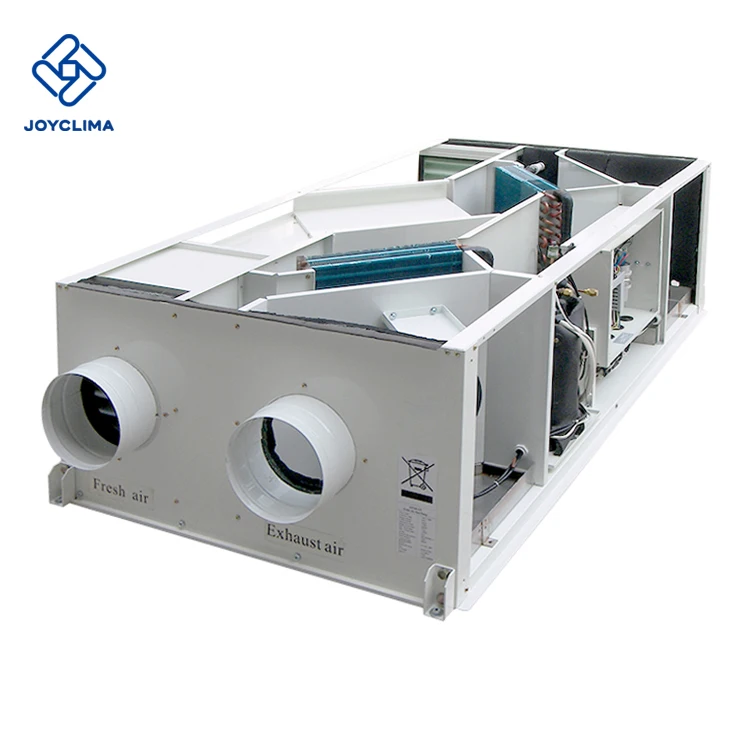 Iso9001 Certified air ventilator recovery system, ec air handling ventilation unit recuperator for home