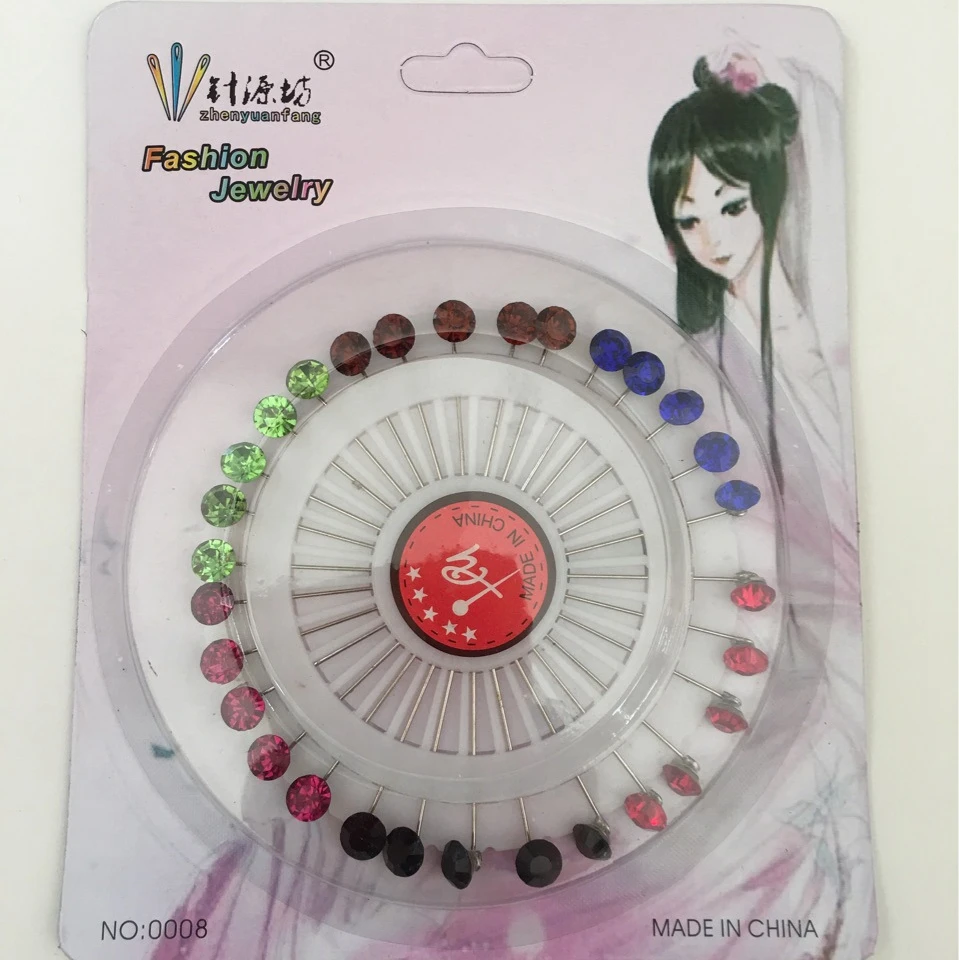 Dressmaker Sewing Pin Round Head Pearl Corsage Decor Straight Pins