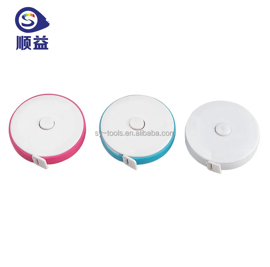 
Novelty promotional mini tape measure with keychain 