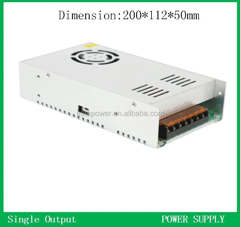 S-360-12 size 200*112*50mm Switching Power Supply 12V30A Adjustable power supply