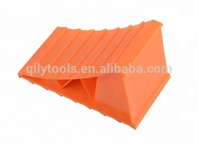 Plastic RV trailers wheel chock chocks holder for tire size 26 inch