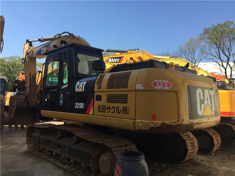 Second hand machinery construction Cat 329d excavator machine CAT 320B 320C 330C crawler excavator for sale