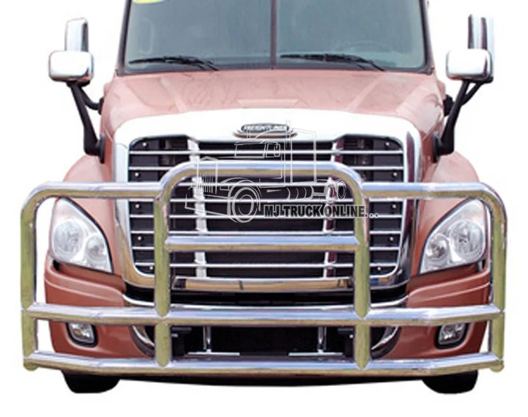 
Affordable Big Truck Bumper Grill Guard Bull Bar Front Bumper Deer Guard for Peterbilt 386 American Truck Aftermarket Parts 
