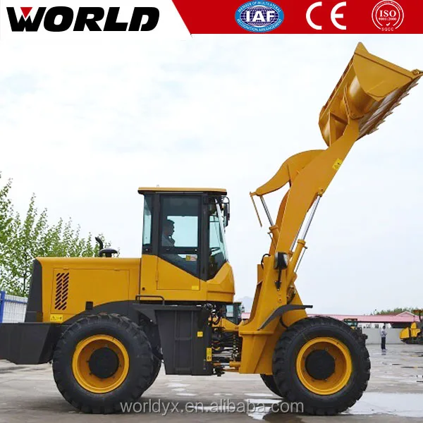 Chinese Mini 2Ton 1.2m3 with A/C Cabin Wheel Loader