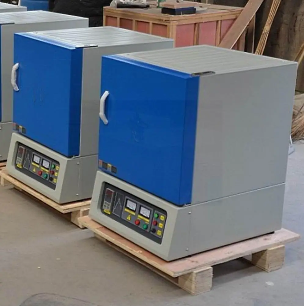1700 C high temperature box muffle furnace Mosi2 heater