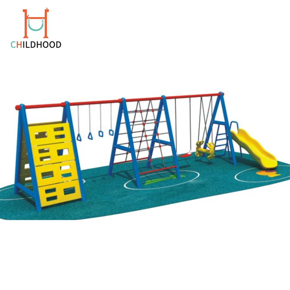 
High quality safe reliable Outdoor garden adult plastic swing set 
