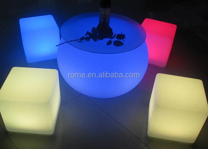 
modern design illuminated chair furniture led bar stools bar chair 