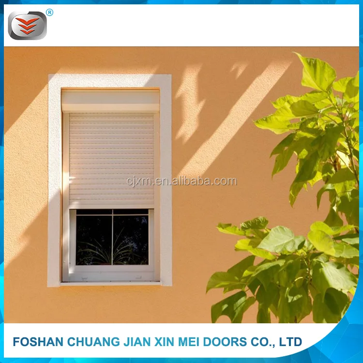 Good Quality Automatic Aluminum Exterior Upvc Rolling Shutter Door