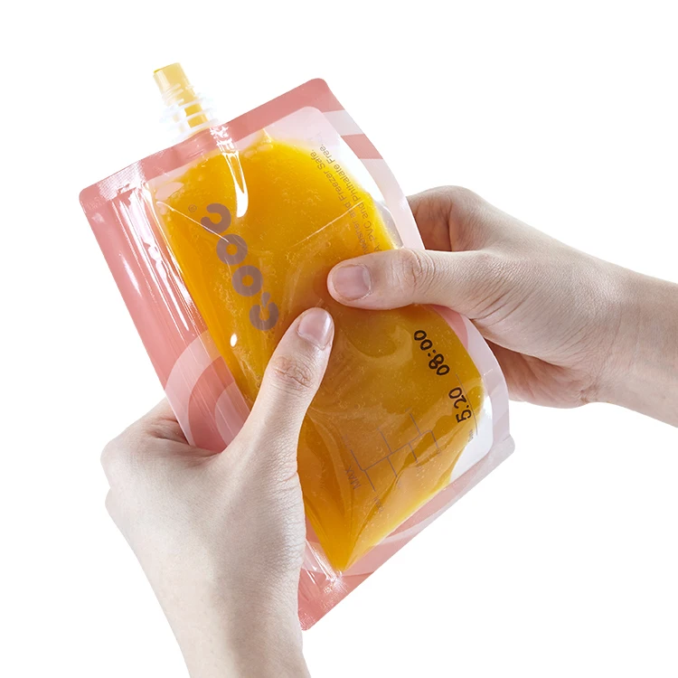 
Popular Color Environmental Reusable Baby Food Pouch 