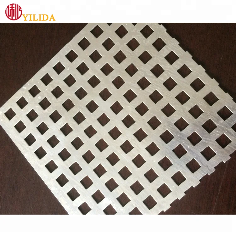 Construction materials Stainless steel aluminum decorative metal perforated panels for cladding