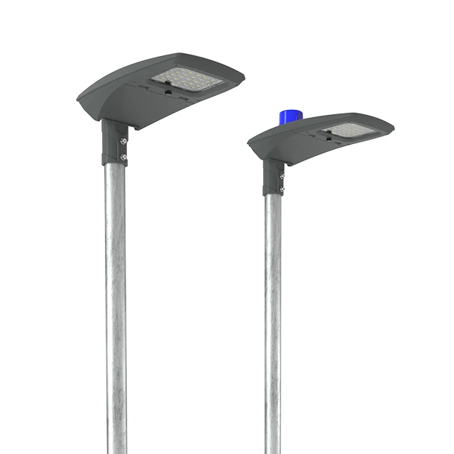 Adjustable arm 60mm pole led street light,10kv spd street light led 100w