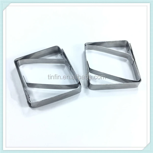 Серебряный зажим для скатерти 8*7 см из нержавеющей стали 201