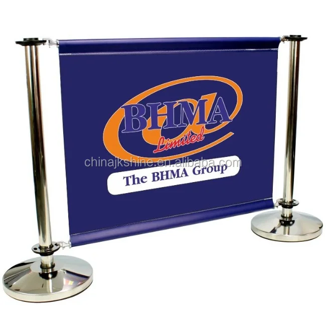 Wholesale Outdoor Coffee Shop Banner Fence Changeable Cafe Equipment French Cafe Barriers Factory Price
