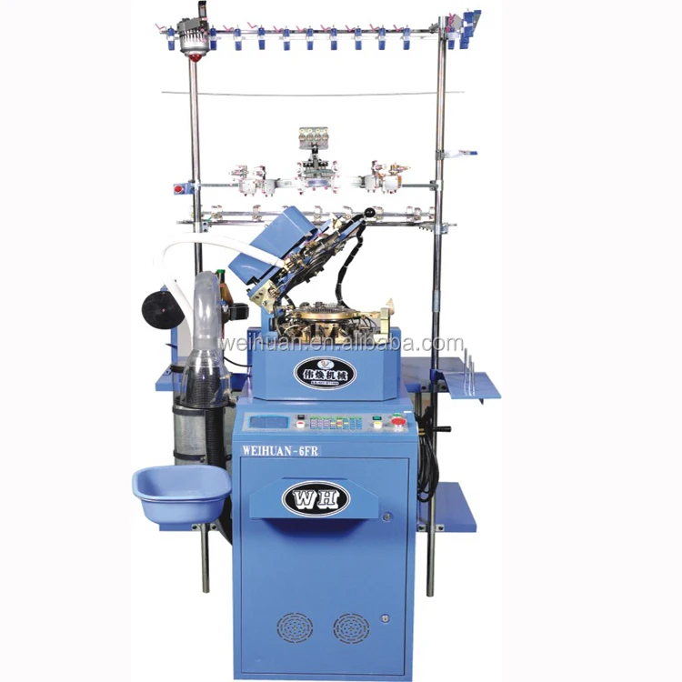 
WH-6F-A full computerized Plain Socks Knitting Machine 
