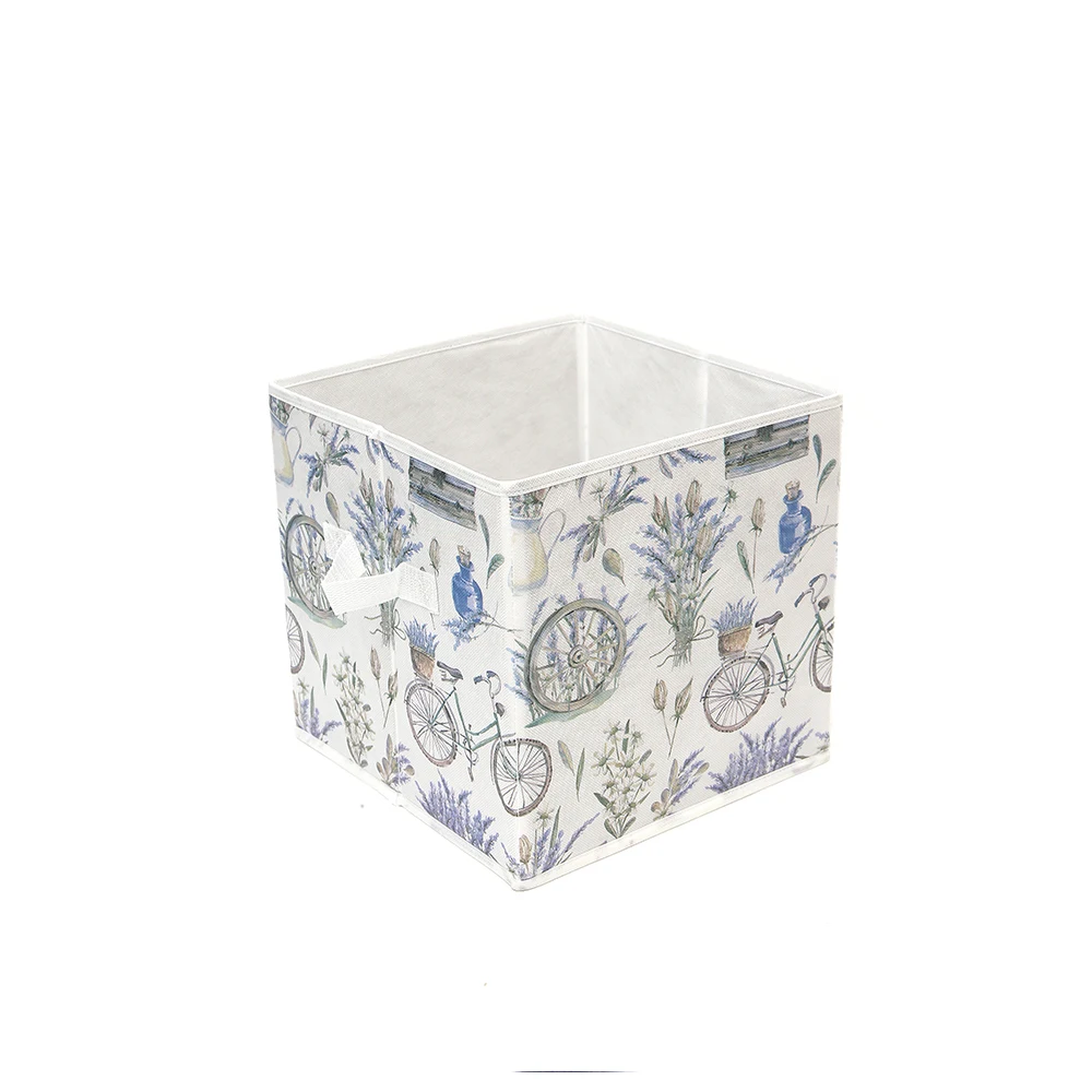 OEM ECO Friendly laminated Wholesale Custom Folding able Recycle champagne clothing book stationery bra PP Non Woven Storage box