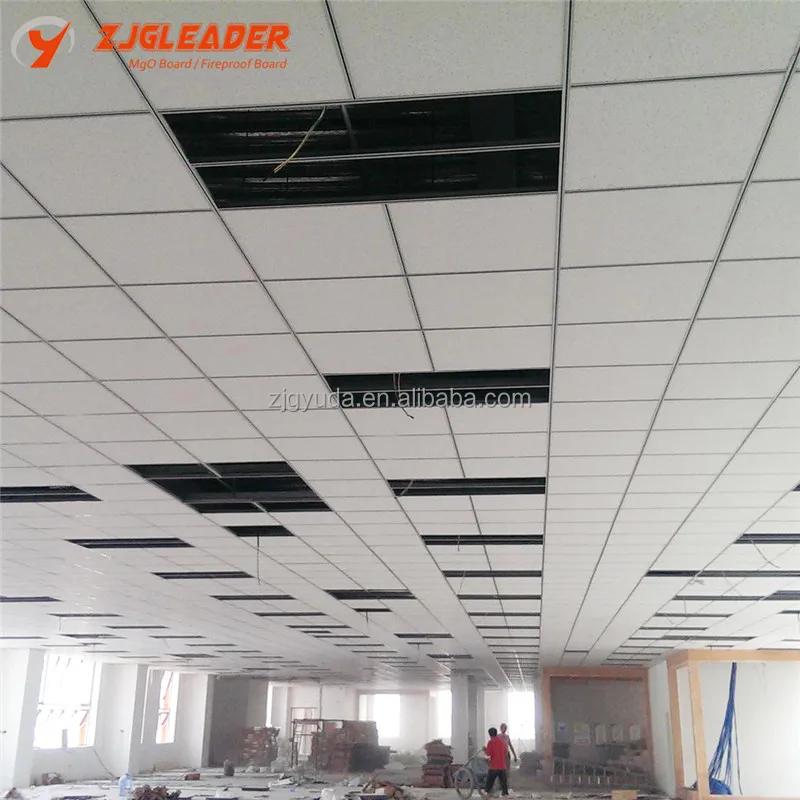 Magnesium oxide board for insulated decorative ceiling and mgo wall panels