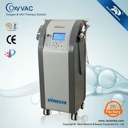 Pure Oxygen and VAC Therapy for lymphatic drainage