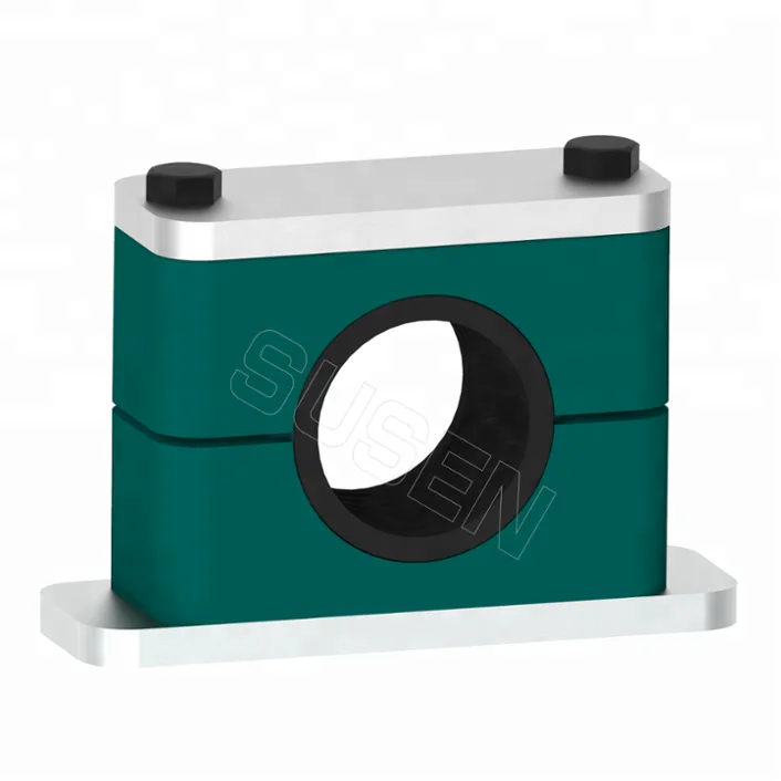 
rubber sleeve /lined pipe/tube clamps with epdm rubber lining 