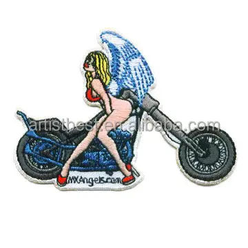 Custom Car Non Woven Fabric Badges Bags patch shoes patch iron on sew on patch for clothing