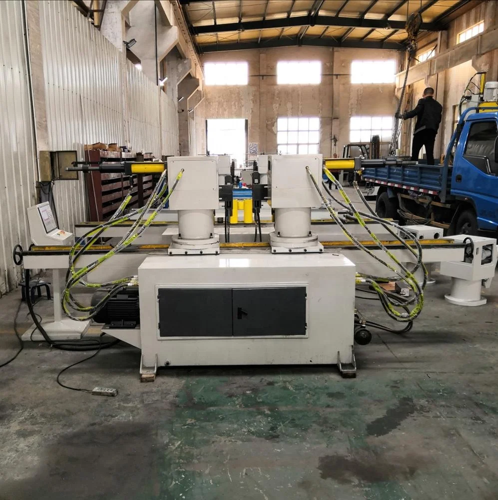 SW50NC Dual Headed Pipe Bending Machine square pipe bending machine tube bending machine for furniture chair Baby Walker