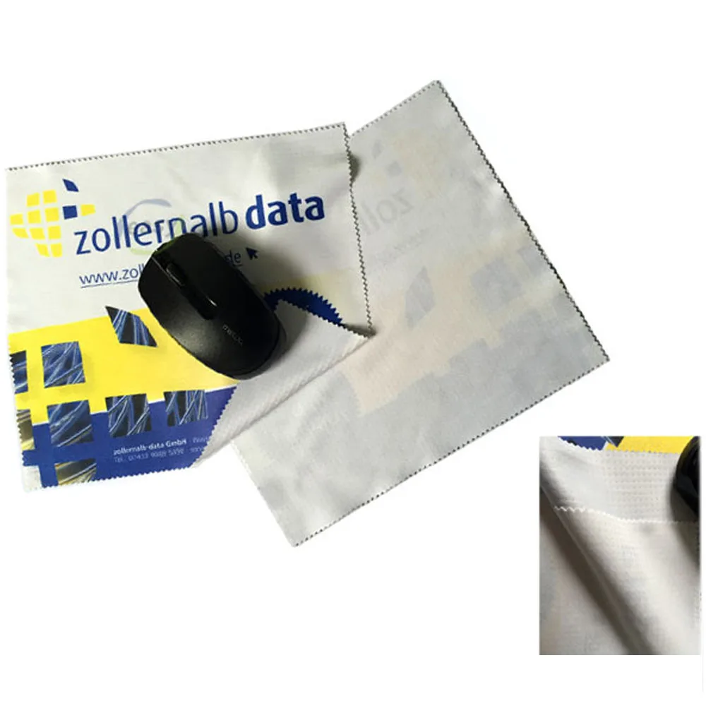 Microfiber non slip promotional mouse pad with custom design