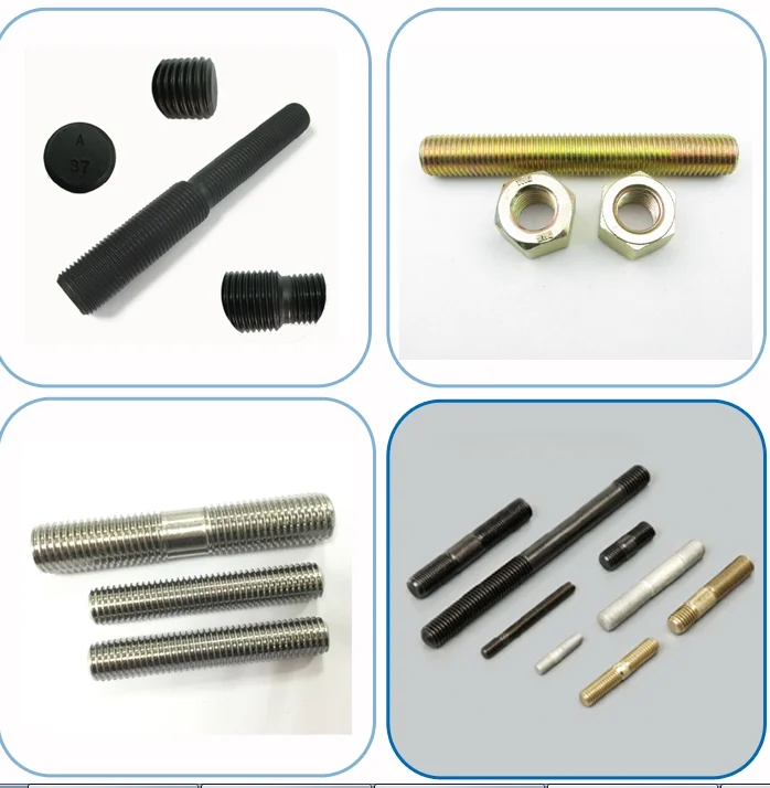 
A193 Gr. B7 Bolt China manufacturer ASTM A193 B7 full threaded rod / stud bolt 