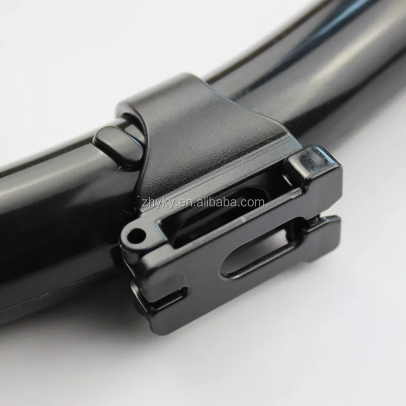 Dry Snorkel with Silicone Mouthpiece/ Purge Valve for Snorkeling and Scuba Diving | multi colors ZHY198