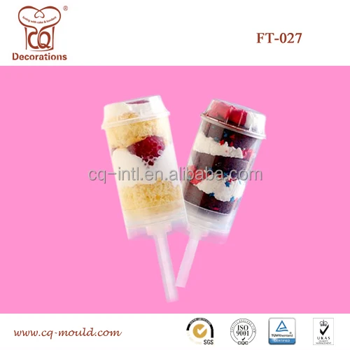 Food Contact Safe Cake push up pops Mold kitchen baking tools