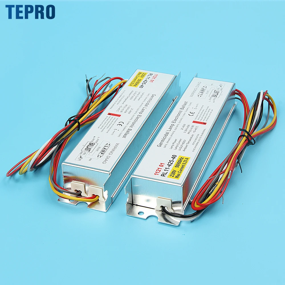 T5 10W 14W 15W 18W 20W 21W Ultraviolet Light Electronic Ballasts Uv-c Germicidal Uv Lamp Display Electronic Ballasts