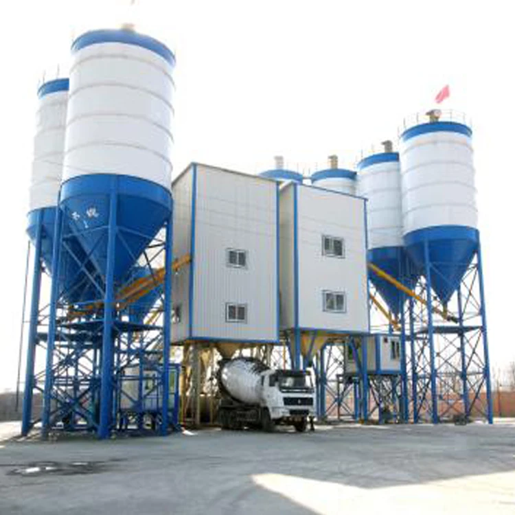 Good quality hzs25 mini mix concrete batch plant for sale