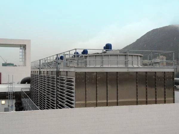 Лидер продаж серии MXC, Высокоэффективная теплообменная замкнутая цепь, поперечный поток, охлаждающая башня