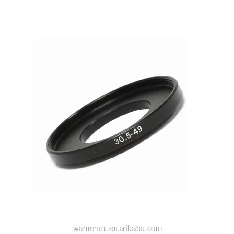 
Photographic equipment camera 30.5mm to 49mm Aluminum Step Up Filter Adapter Ring 