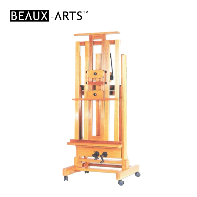 high quality stable studio art antique easl drawing stand giant wooden easel