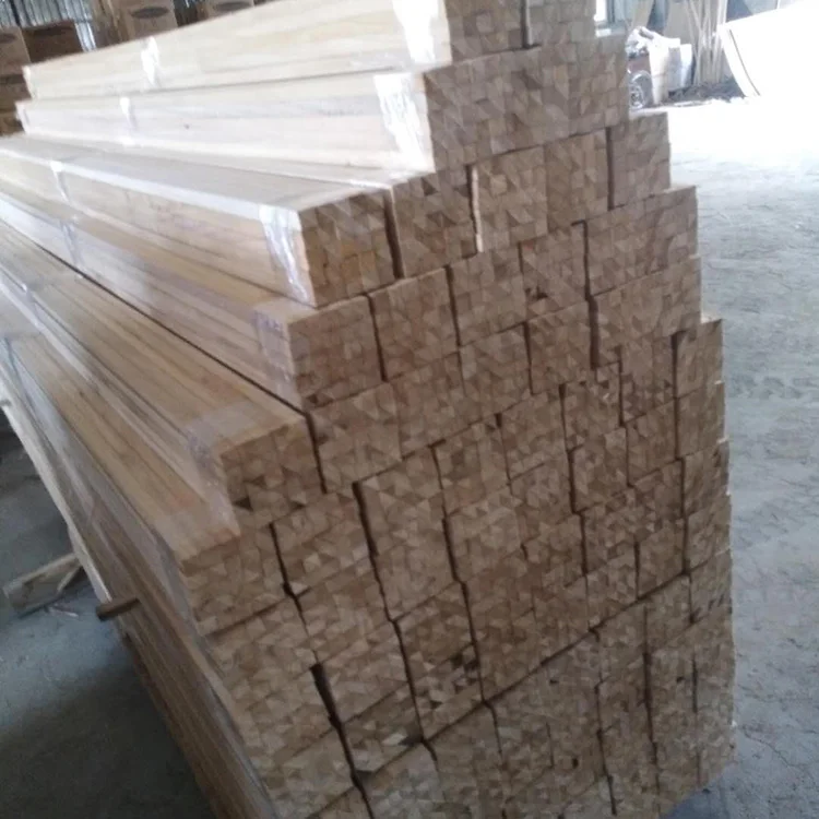 Cheap high quality natural color decorative wood strip