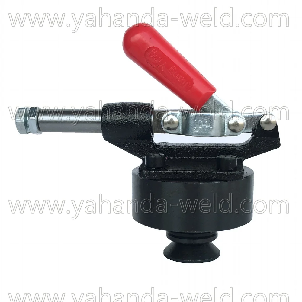 Vertical toggle clamp with adaptor and countersunk screw for 3D/2D Welding Table