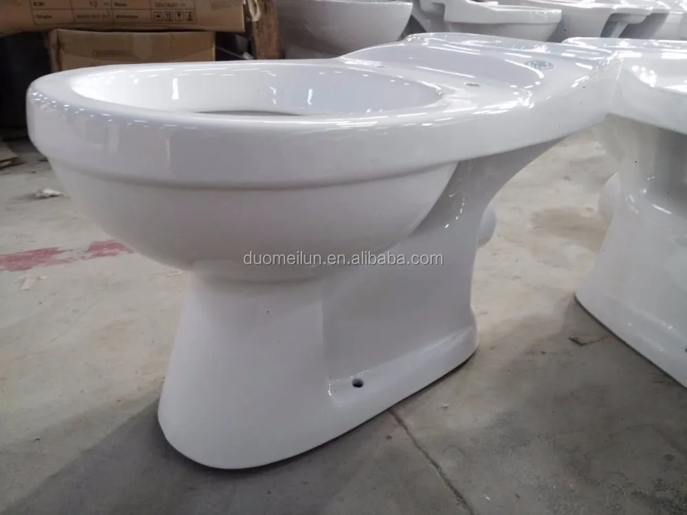 Washdown Two Piece Toilet Bowl Ceramic Sanitary Ware Cheap WC Toilet Prices