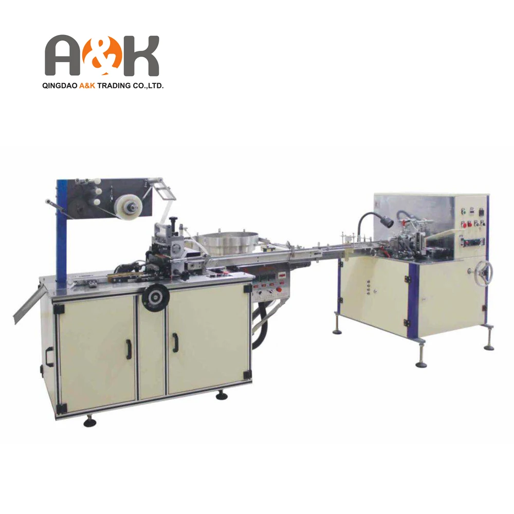 
Qingdao A&K Automatic Eraser label Packing Machine sticker labeling machine 
