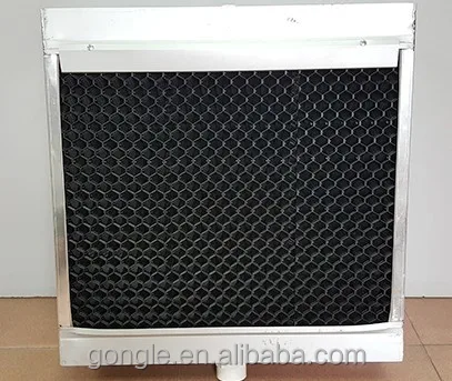 Оборудование для разведения животных из полиэтилена или ПВХ, пластиковая испарительная гребень для меда, охлаждающая подкладка для ячеек для птицефабрики/Теплицы