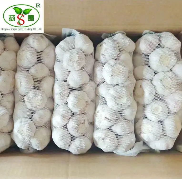 Новый Урожай свежего чистого белого и обычного белого чеснока