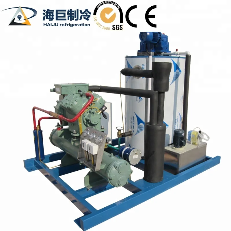 1000kg/day flake ice making machine,High-giant flake ice machine