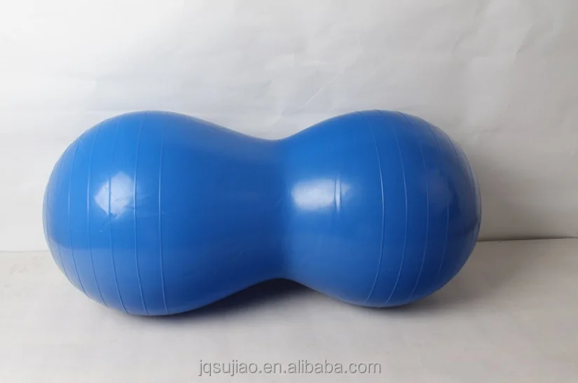 factory price-Peanut ball, capsule ball fitness peanut yoga ball with air pump