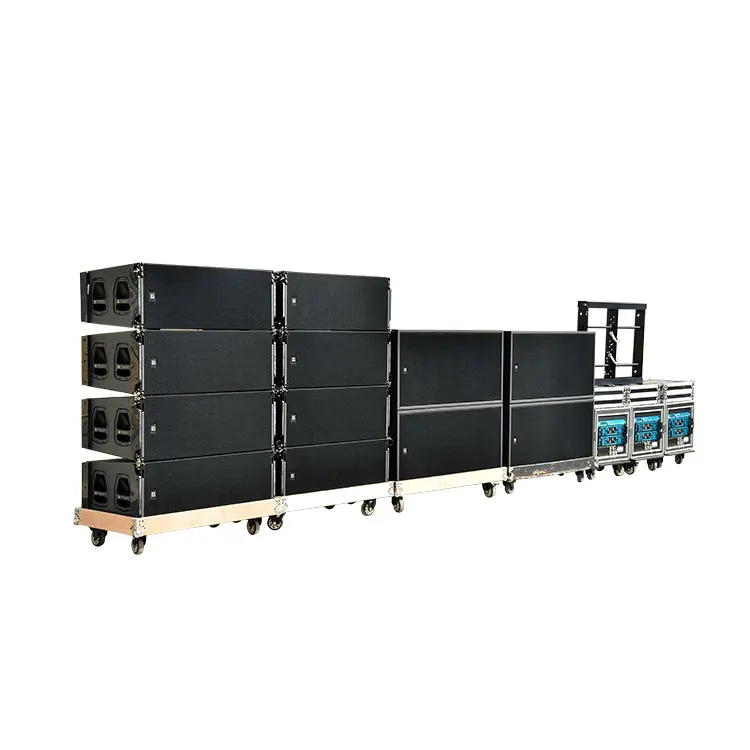 
ZSOUND professional audio dj dual 12inch 3way line array sound system speakers 