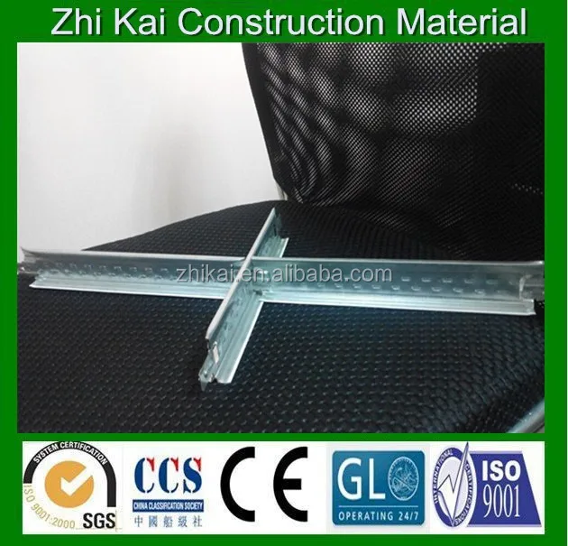 
Suspended Ceiling Hanger T grid price/ Quality ceiling t bar 