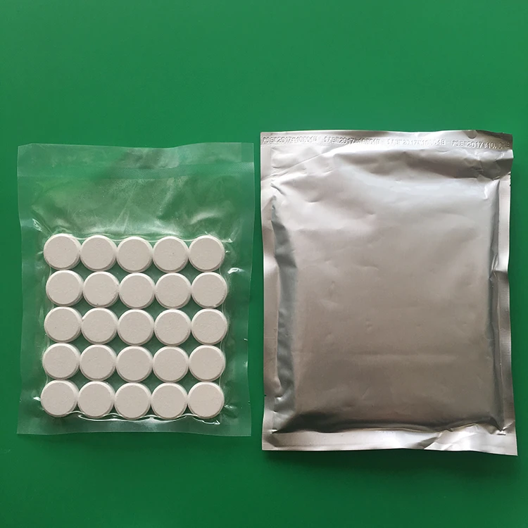 Бытовые Дезинфицирующие стабильный диоксида хлора шипучие таблетки