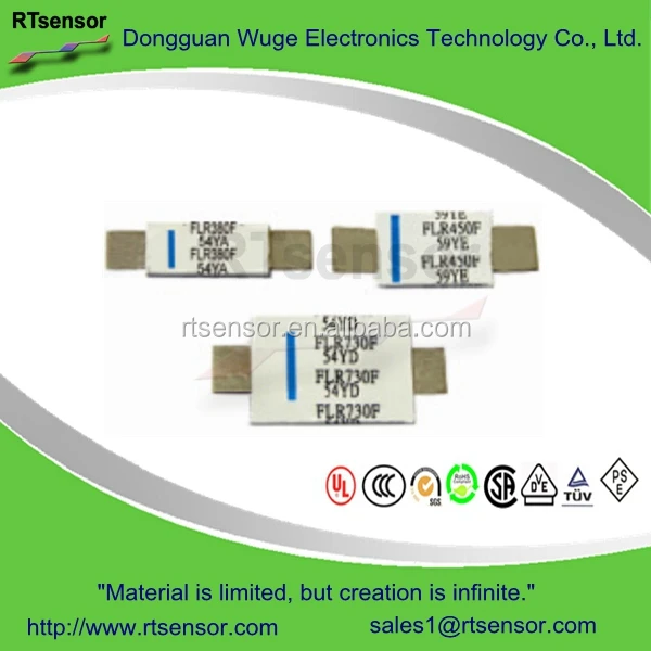 RoHS Compliant Lead Free Available Battery Resettable Fuse PPTC PTC Thermistor FSR175F 1.75A 15V 100A 1.5W