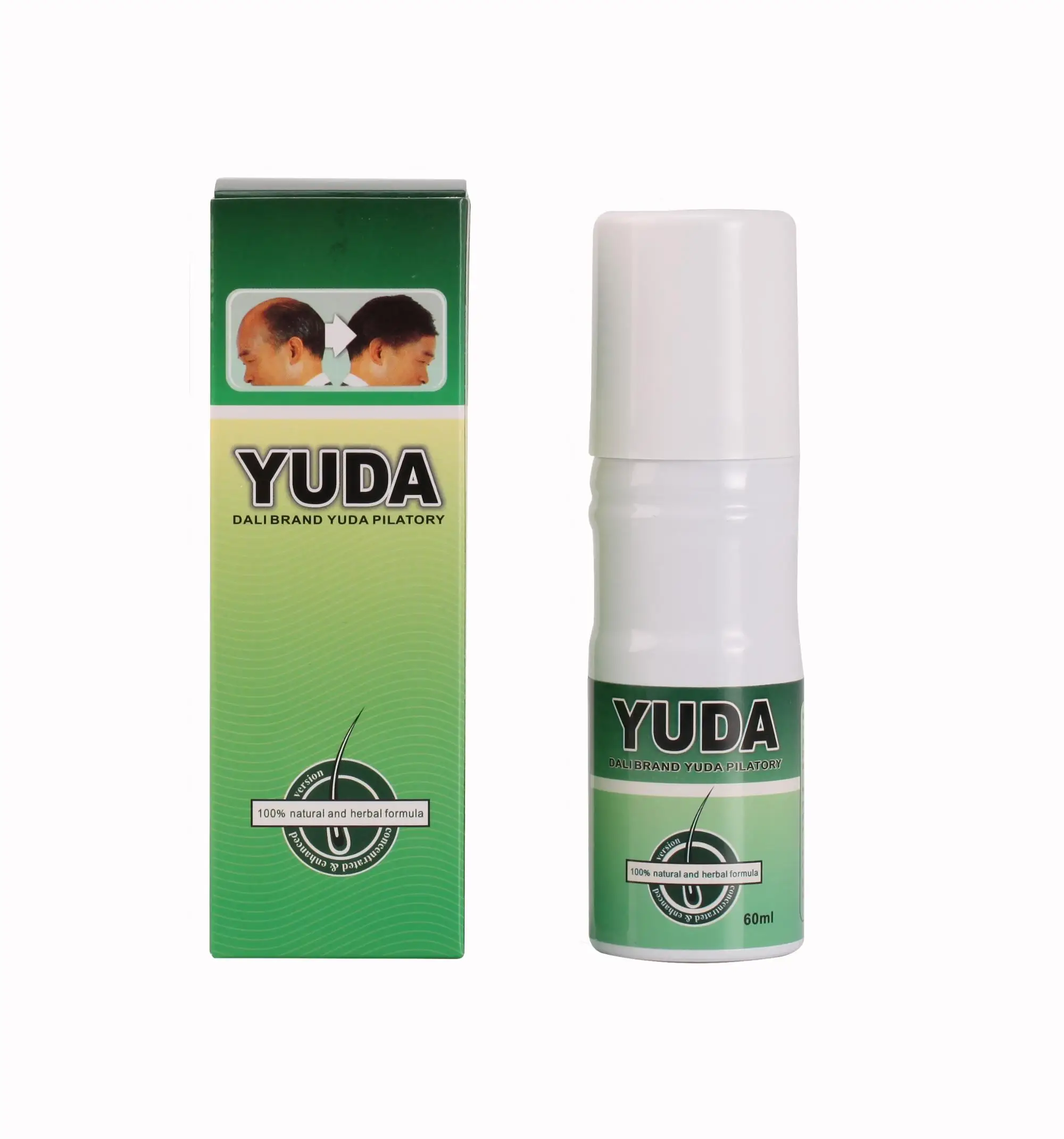 YUDA Newest Natural Hair Growth Pilatory For Stop Hair loss and Regrow Hair