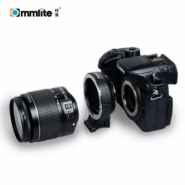 Commlite AEF-MFT Auto Focus AF Aadpter for Canon EF Lens to Micro Four Thirds (MFT) Lens Adapter