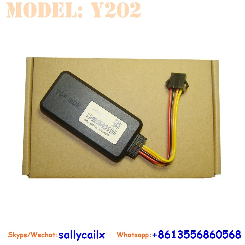 bike gps locator with engine power cut off Online tracking platform mobile APP y202 internal backup battery gps tracker