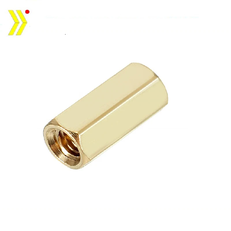 M10 Male Threaded Brass Spacer
