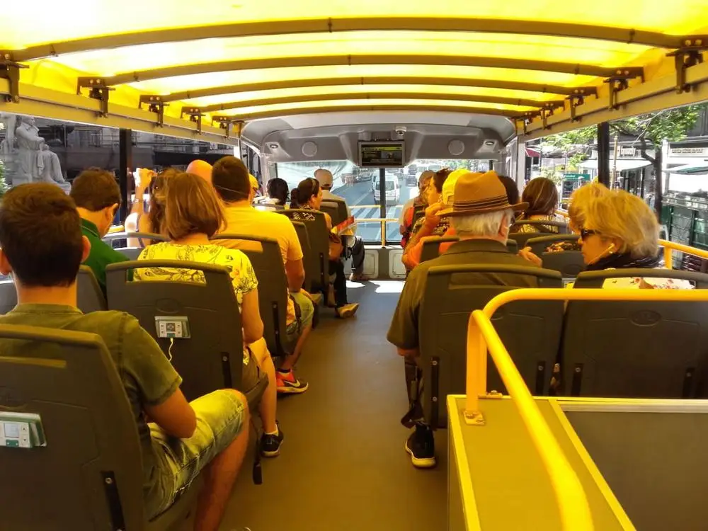 City Sightseeing Bus GPS Multilingual  Tour Commentary  bus audio system